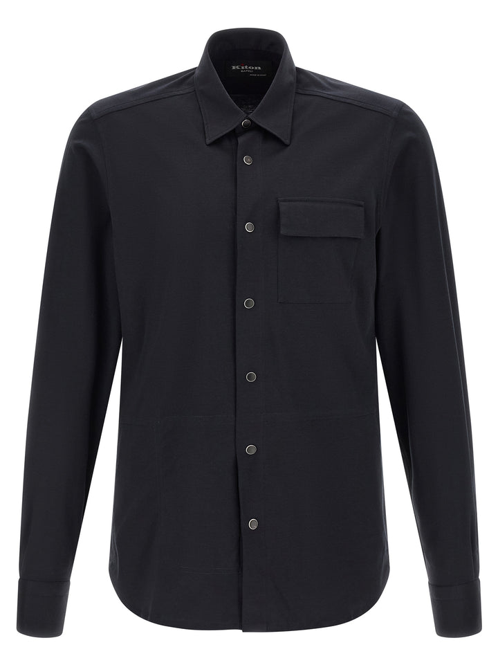 Kiton Buba Camicie - Blu | 43690e42fd83fe85251dc861439d783030213073