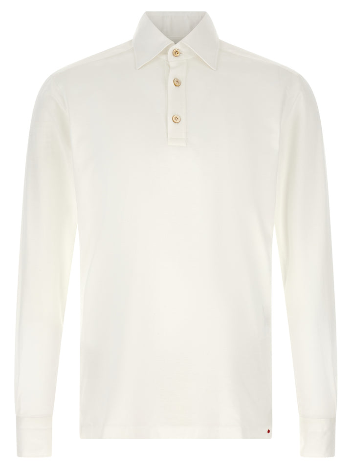 Kiton Positano Polo - Bianco | cfc2a789ed335b790c2084a900200f2bd91a21f8