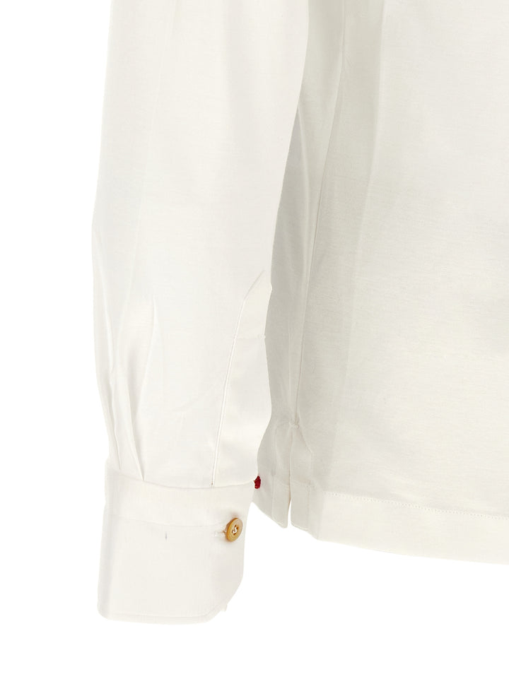Kiton Positano Polo - Bianco | 58494fd54b615aaeb337f24128d7ef24dff7e289