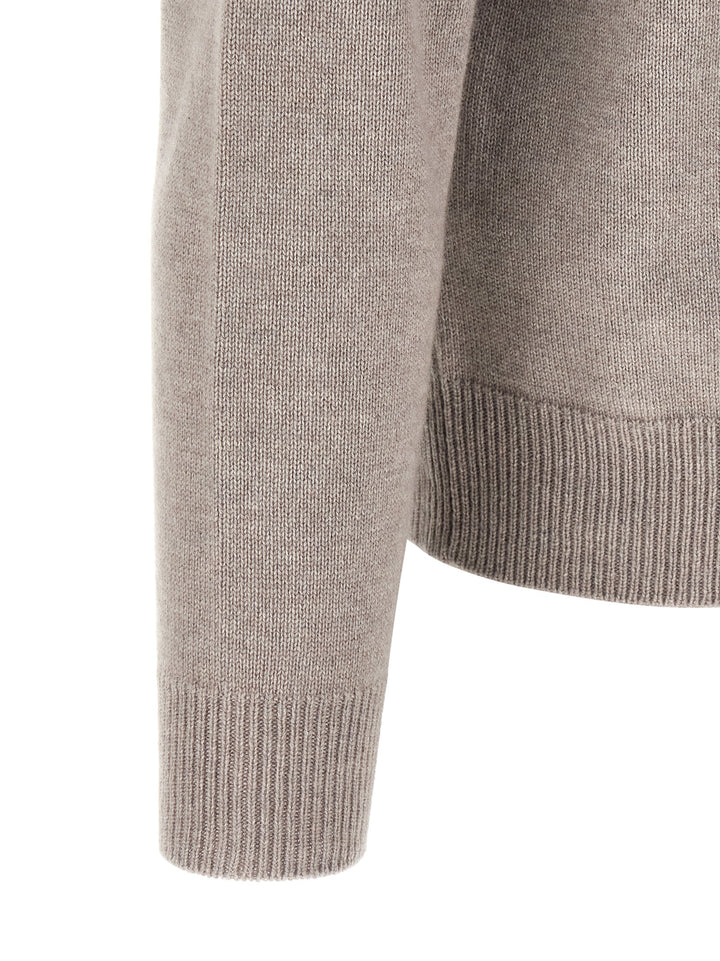 Brioni Cardigan With Price List Collar Maglioni - Beige | 498ec7b0525d17e5f4cb8eacce0ee2b8aaff2a06