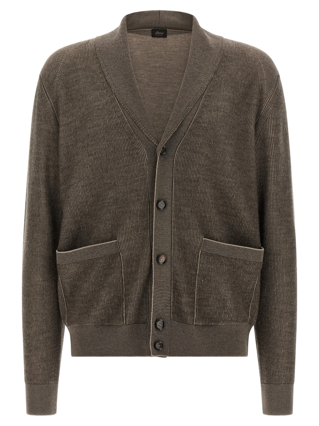 Brioni Shawl Neck Cardigan Maglioni - Marrone | c4971ec8cb21fa4817d2097c2853a26ac6f1df43