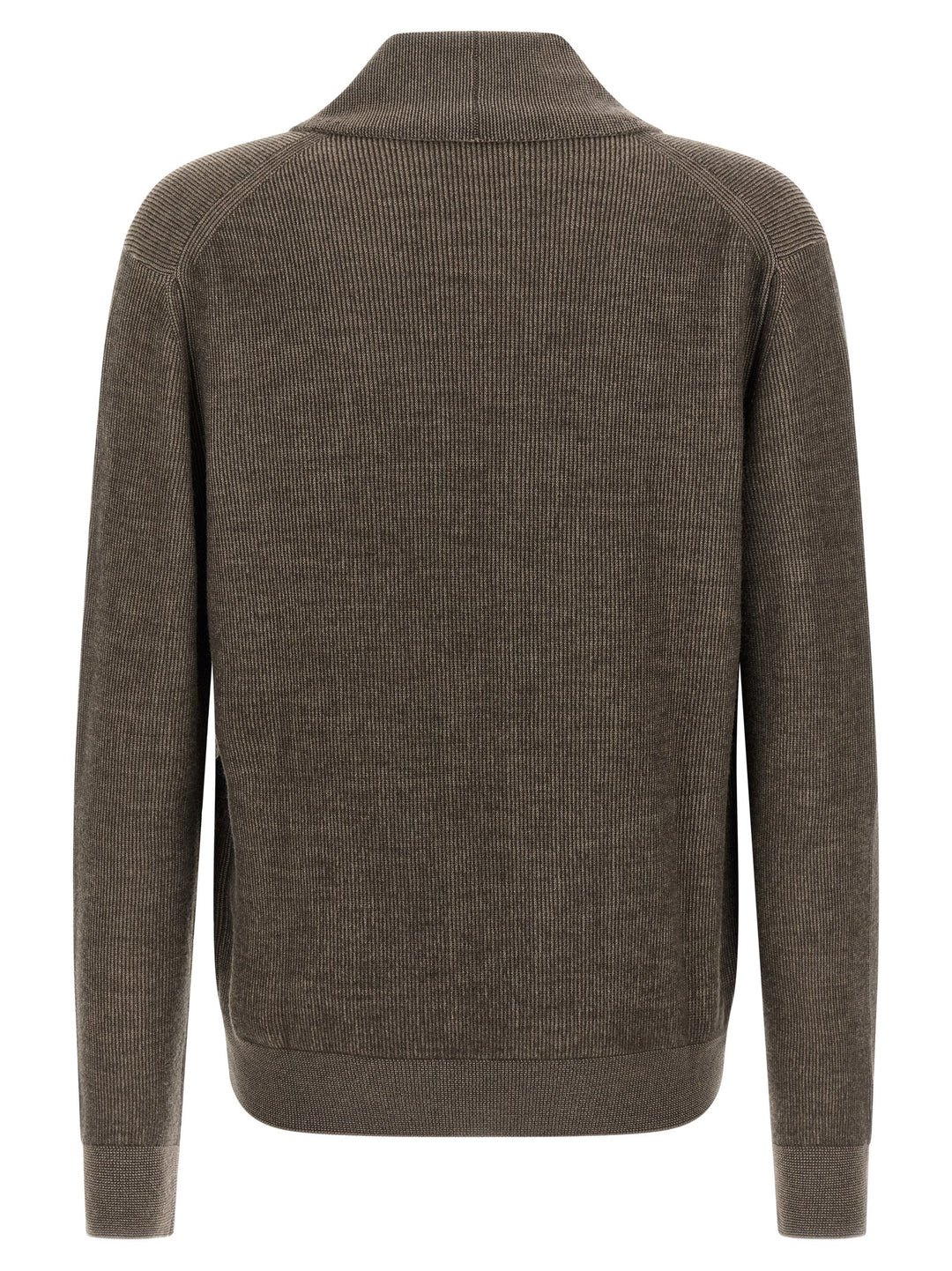 Brioni Shawl Neck Cardigan Maglioni - Marrone | 2346e8eb360237bba0ebc0bcb4302f8329587fc8