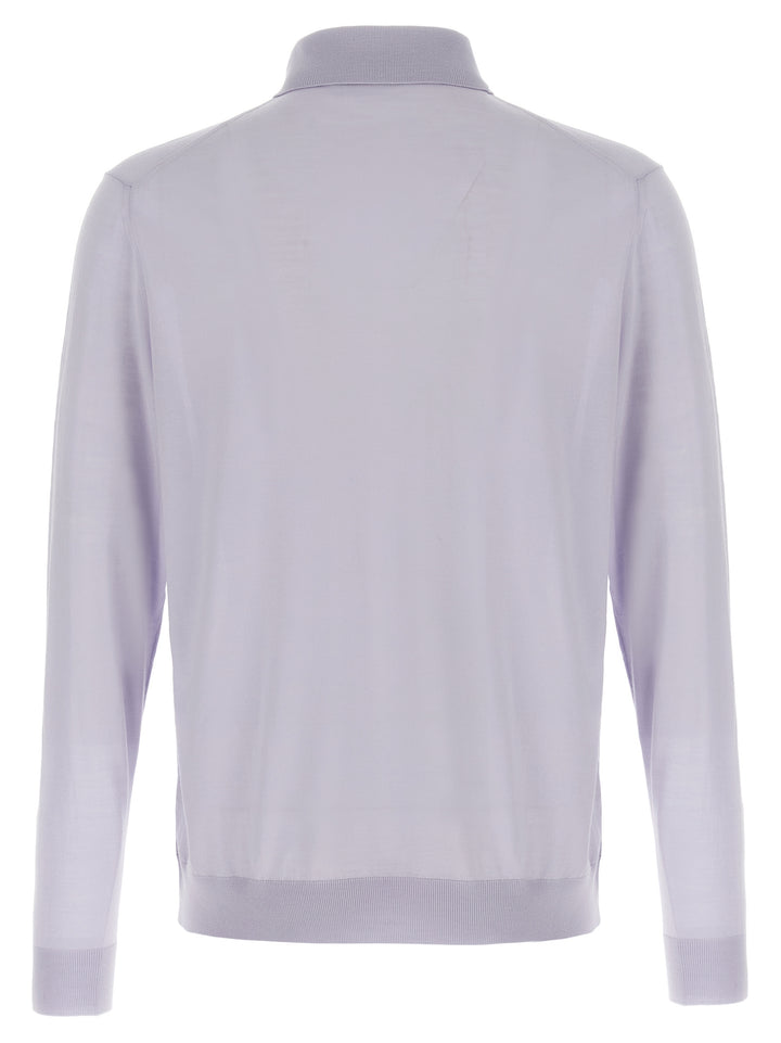 Kiton Ciro Polo - Celeste | 44851dacc8aaf385f11ee9f22c6e4c307a48255c