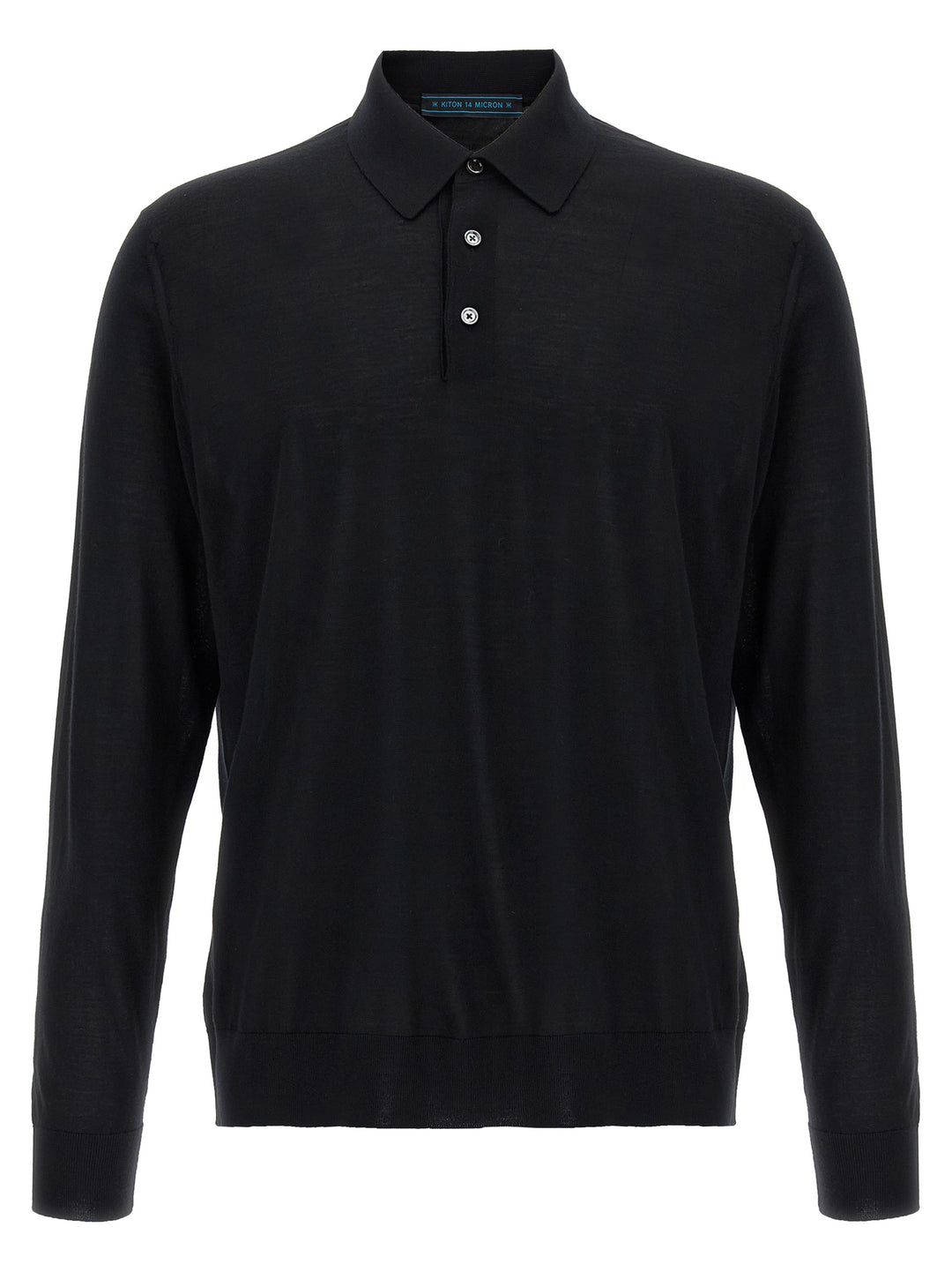 Kiton Ciro Polo - Nero | b96f693f5419e682c09f083d550a303013b4b449
