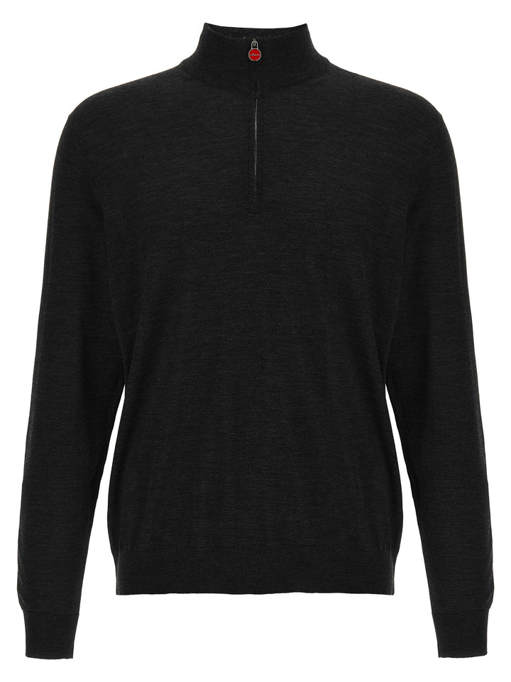 Kiton Half-Zip Sweater Maglioni - Grigio | a9d0eea25bbc40ef765d0b6c79bb087653578b67
