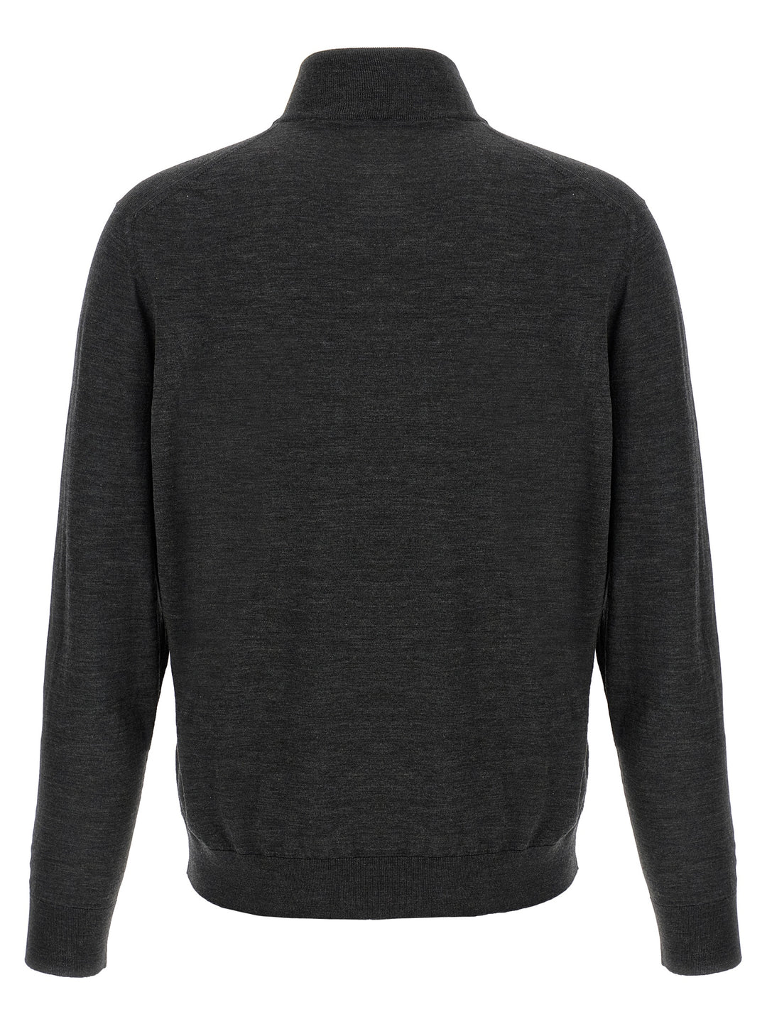 Kiton Half-Zip Sweater Maglioni - Grigio | d540ff99c5be105e77c149dc1ce239247c7a9fc2