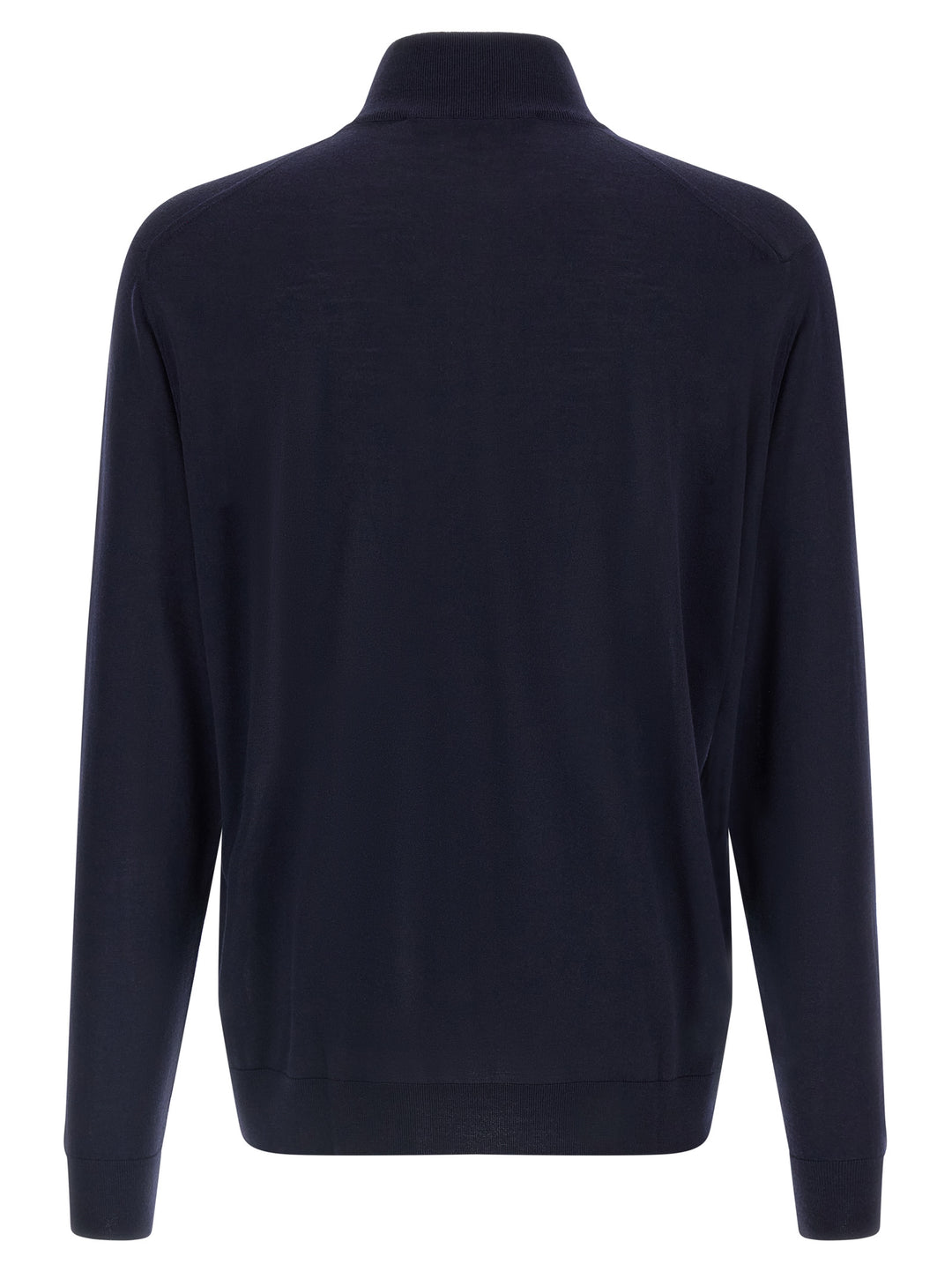 Kiton Half-Zip Sweater Maglioni - Blu | bb84ecf495010791cd7d65f2166d9db4777549e2