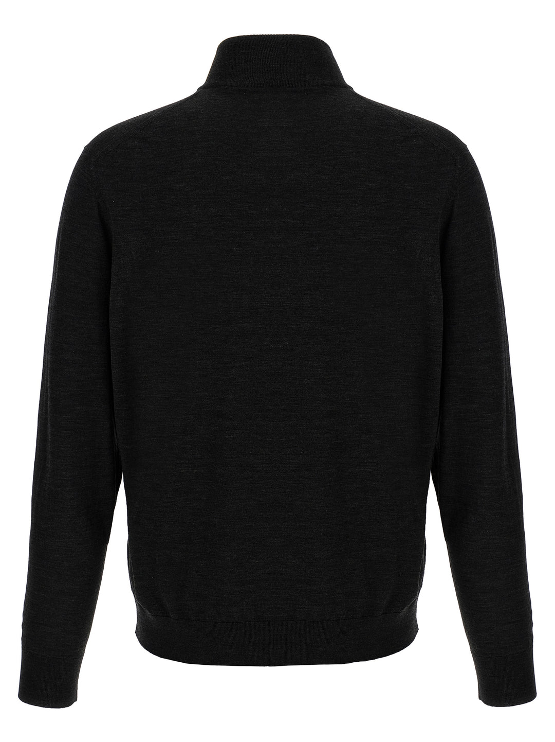 Kiton Half-Zip Sweater Maglioni - Nero | eeca461fdbc9d96e0d9fdf64e804ff87de66ab27