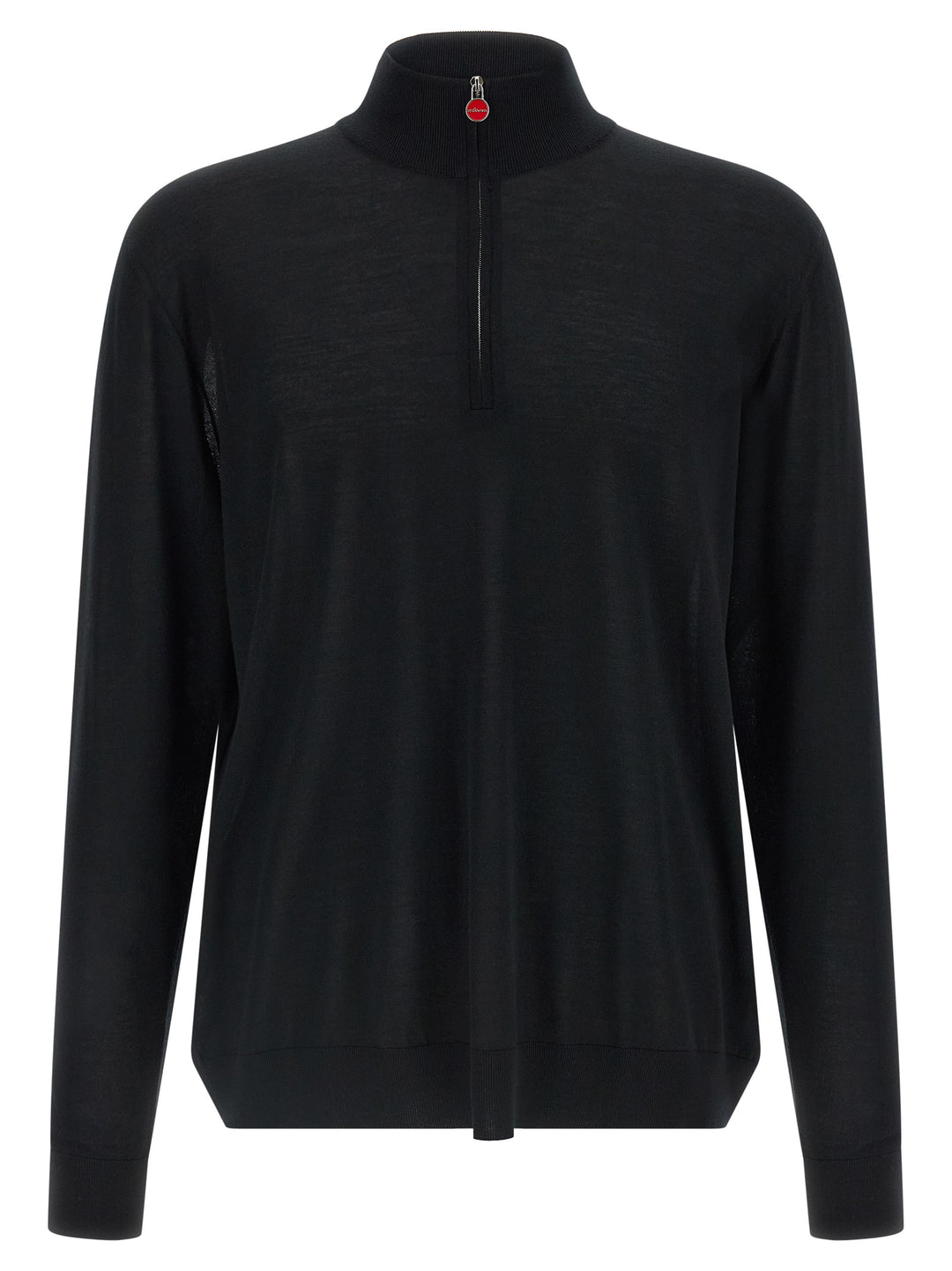 Kiton Half-Zip Sweater Maglioni - Nero | cba228971da978df9b1919fd79473c2802b14baf