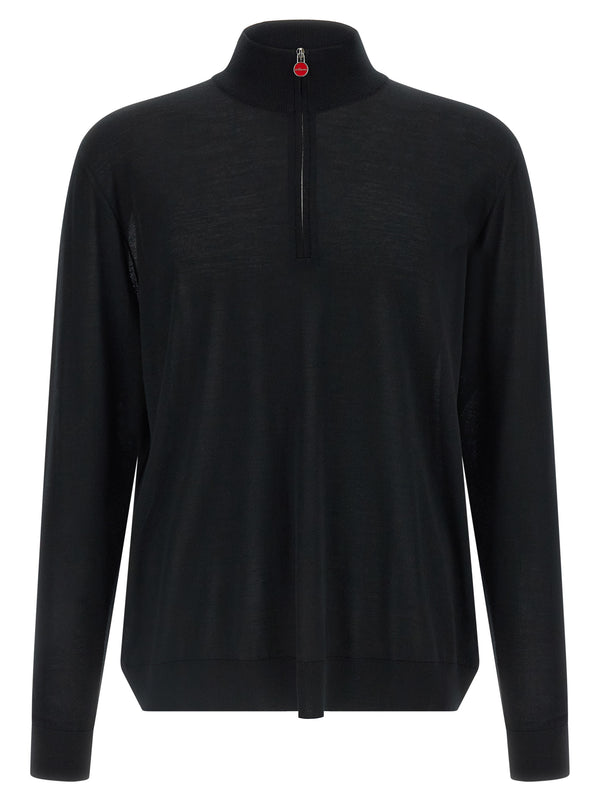 Half-Zip Sweater Maglioni Nero