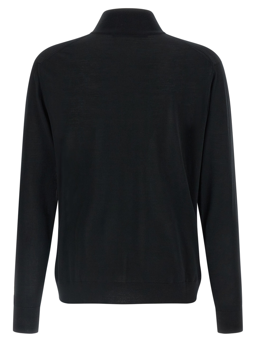 Kiton Half-Zip Sweater Maglioni - Nero | 61d7258b7446c8d8a12228d08a24fe70b81e6029