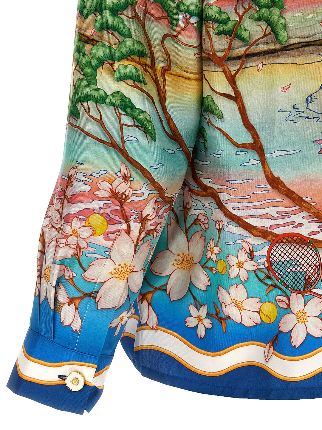 Casablanca Cuban Collar Tennis Club Camicie - Multicolor | a63c8de129f3b17b9e79d447111d8656c8e081f6