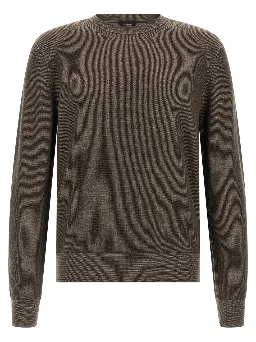 Brioni Vanisé Weave Sweater Maglioni - Marrone | 6506be351f8a75cdccd1b242f171f1b9a51950d4