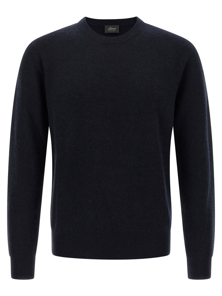 Brioni Cashmere Sweater Maglioni - Blu | 0f1fb44687fb6f6647d82e3610648178279ab162