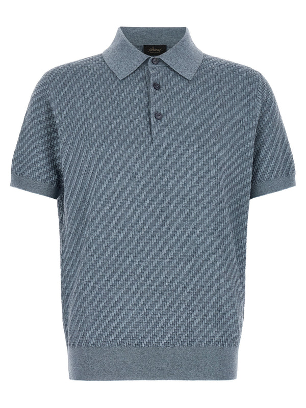 Tejido Polo Azul