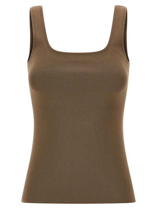Viscose Top Top Beige