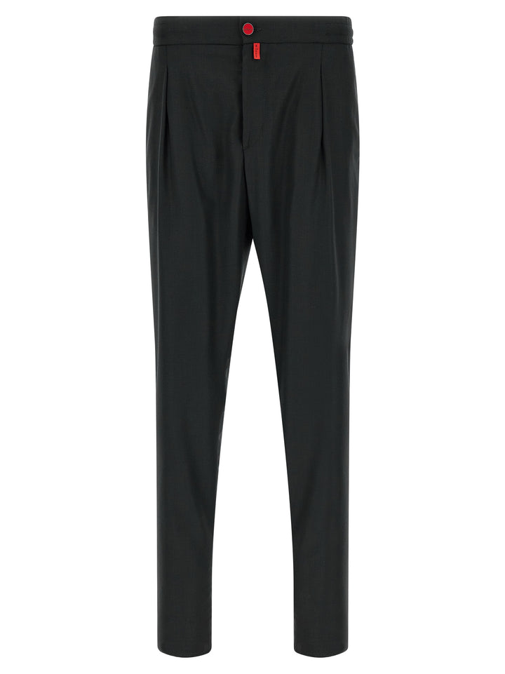 Kiton Red Button Pantaloni - Grigio | 3de2009a5214900edbf4803dba9b496f90ddbd96