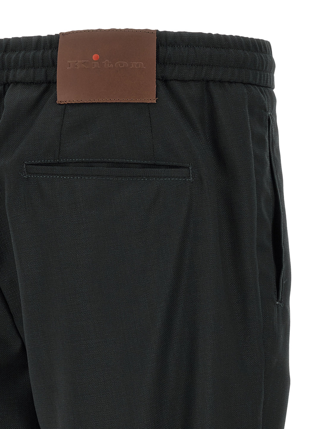 Kiton Red Button Pantaloni - Grigio | 51ca7772836a8293364e7658d4c1493e8a9e38da