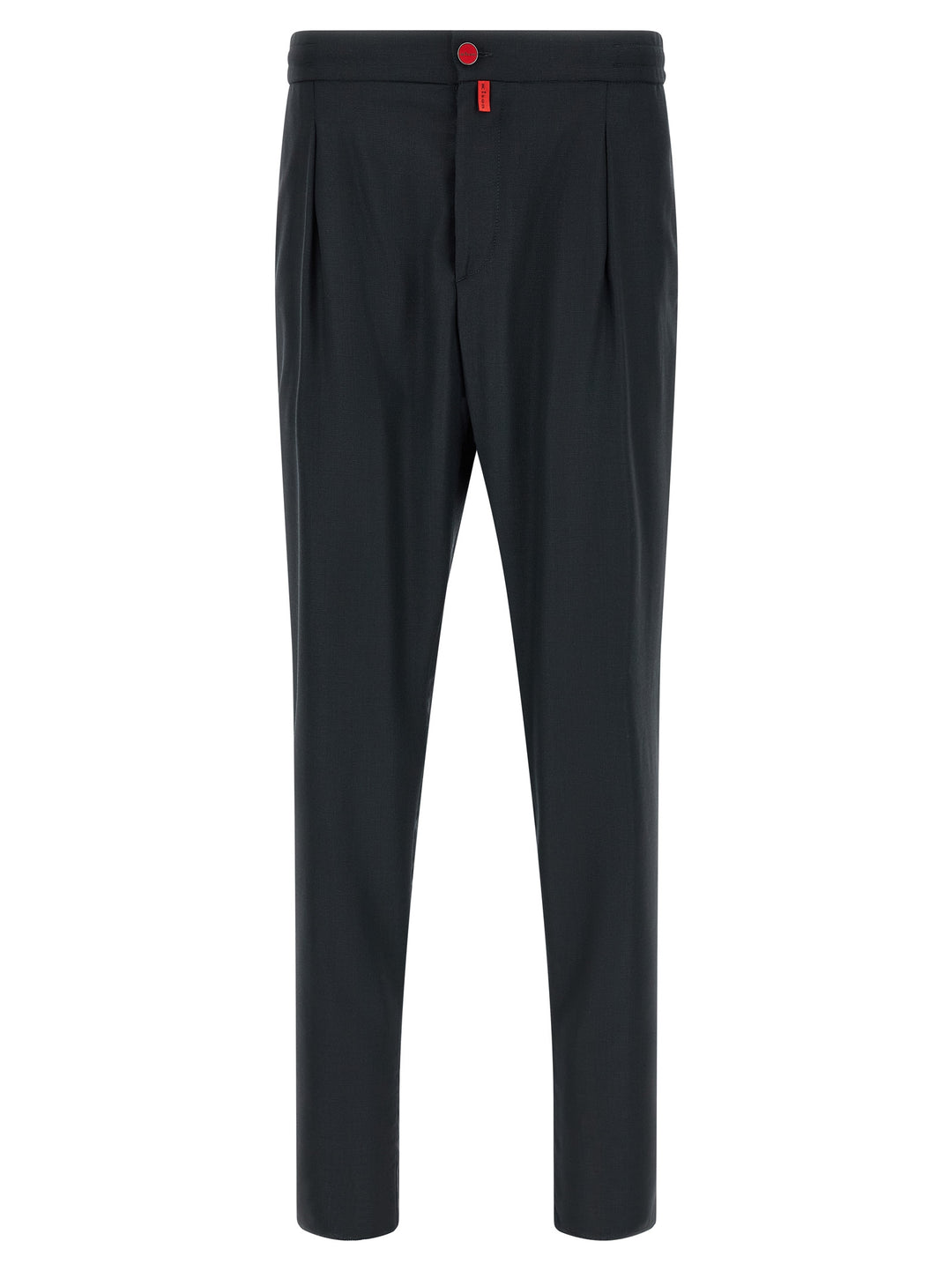 Kiton Red Button Pantaloni - Blu | 32cf7cfa9191cbc8eb87bdaafbc48cdf6506172a
