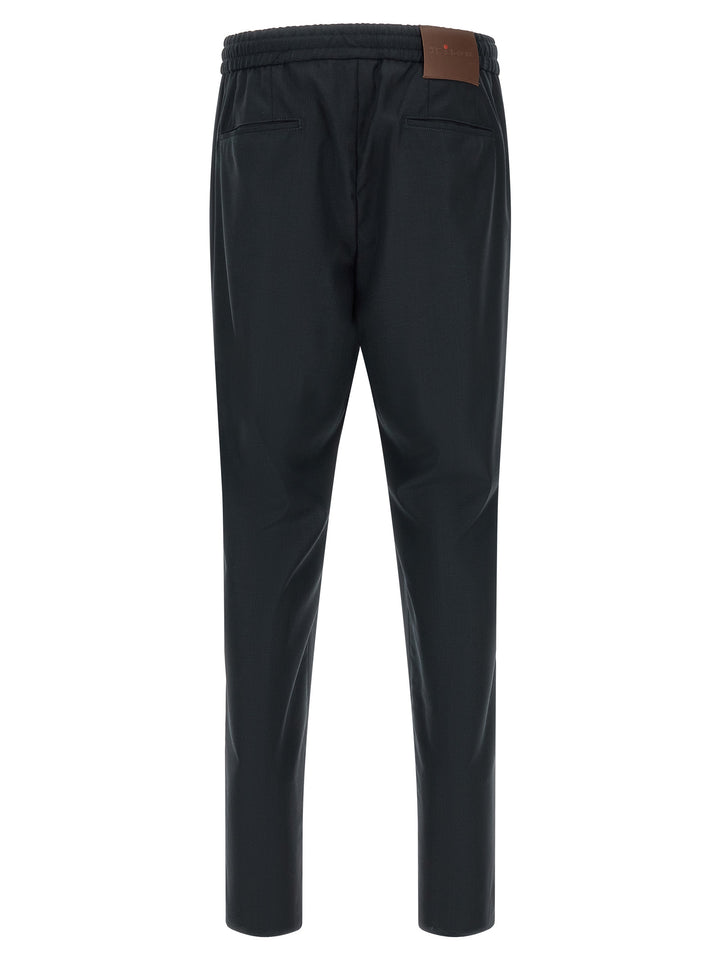 Kiton Red Button Pantaloni - Blu | c054028924d4cce8c76a1548834990e394daeab1