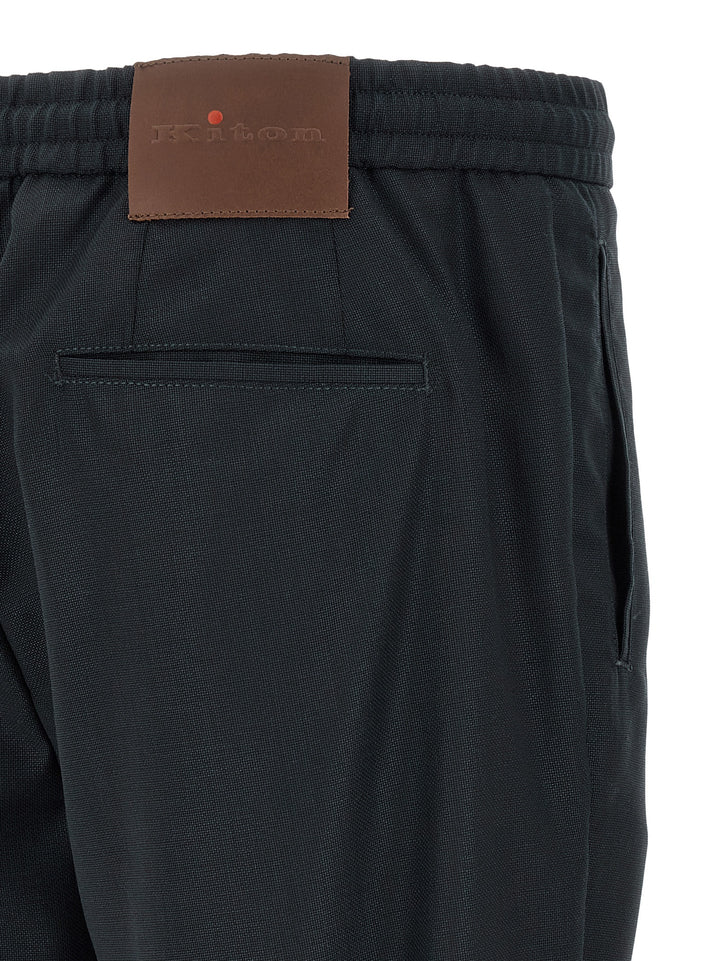 Kiton Red Button Pantaloni - Blu | ea782accefa8b3ea9cf23fd5931a558960fc1e22