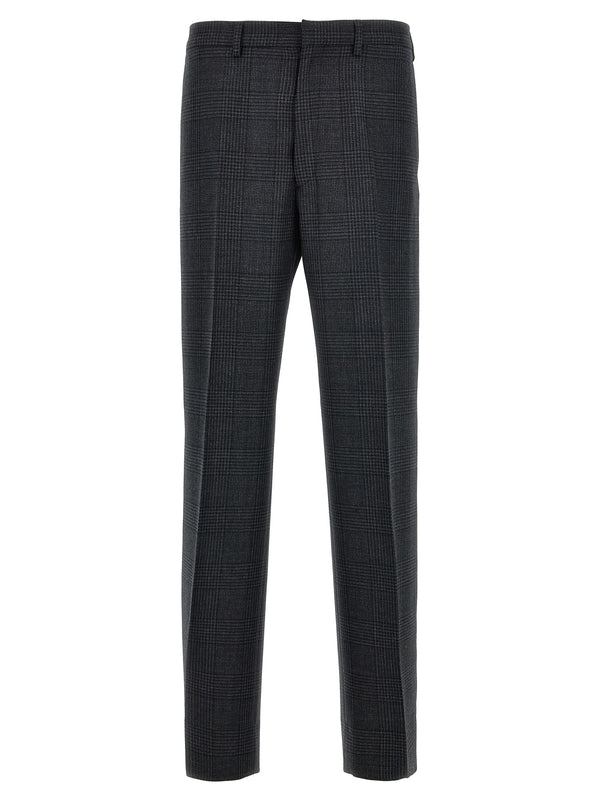 Check Pantaloni Grigio