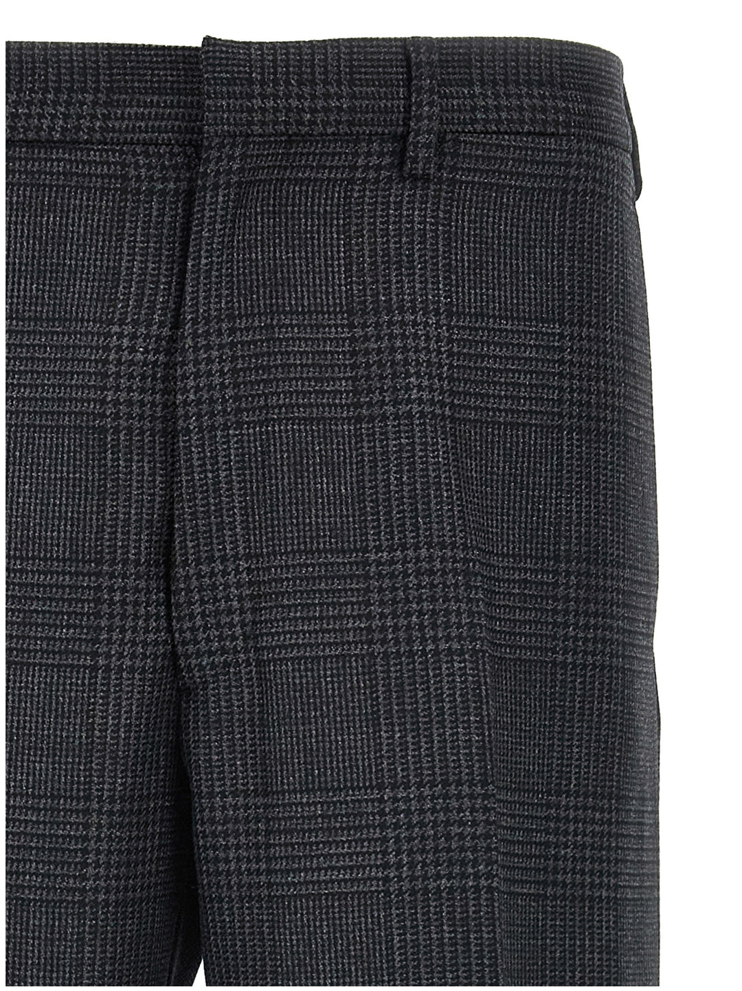 Prada Check Pantaloni - Grigio | 7790ff063045d5a7a4b1b2435a452dbb7e96e12e