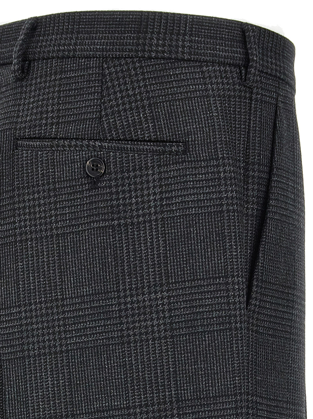 Prada Check Pantaloni - Grigio | 8176b63232504947da5278918bc9bf6027cdfc11