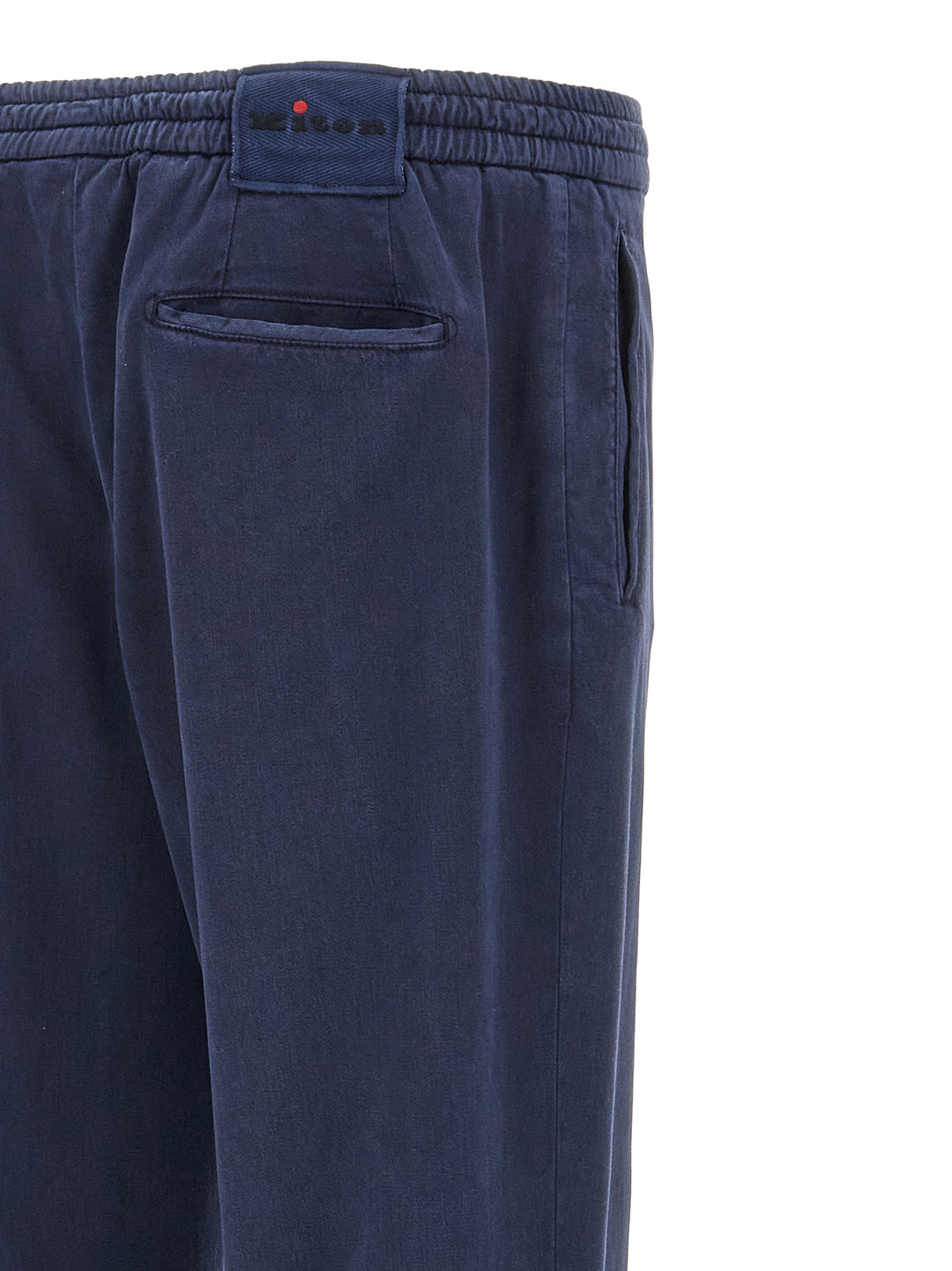 Kiton Up1lac Pantaloni - Blu | 81c90762073b118b11bf22301fd56e3cd9b71c2a