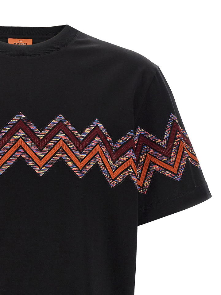 Missoni Zig Zag T shirt - Multicolor | e27744a64ed7962f7987daebd73c1aa5e543b0de