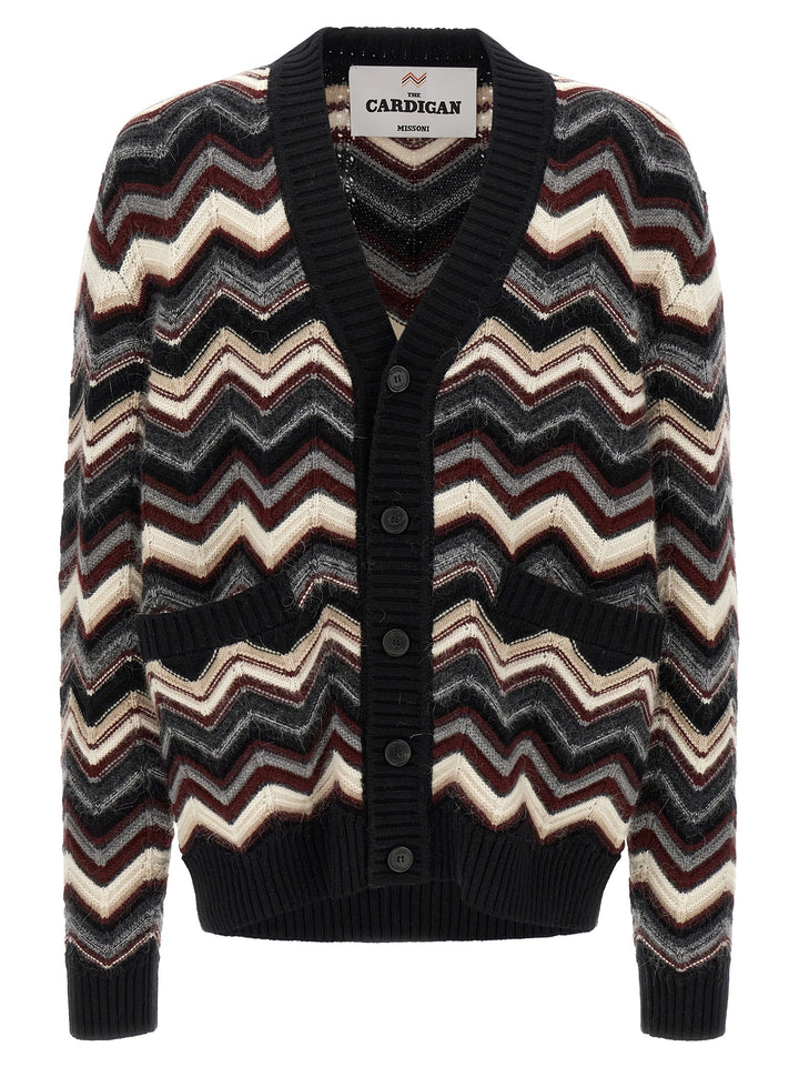 Missoni Zigzag Cardigan Maglioni - Multicolor | d58b773ddd89c06f1e308dfb14f6ca1aa15849d6