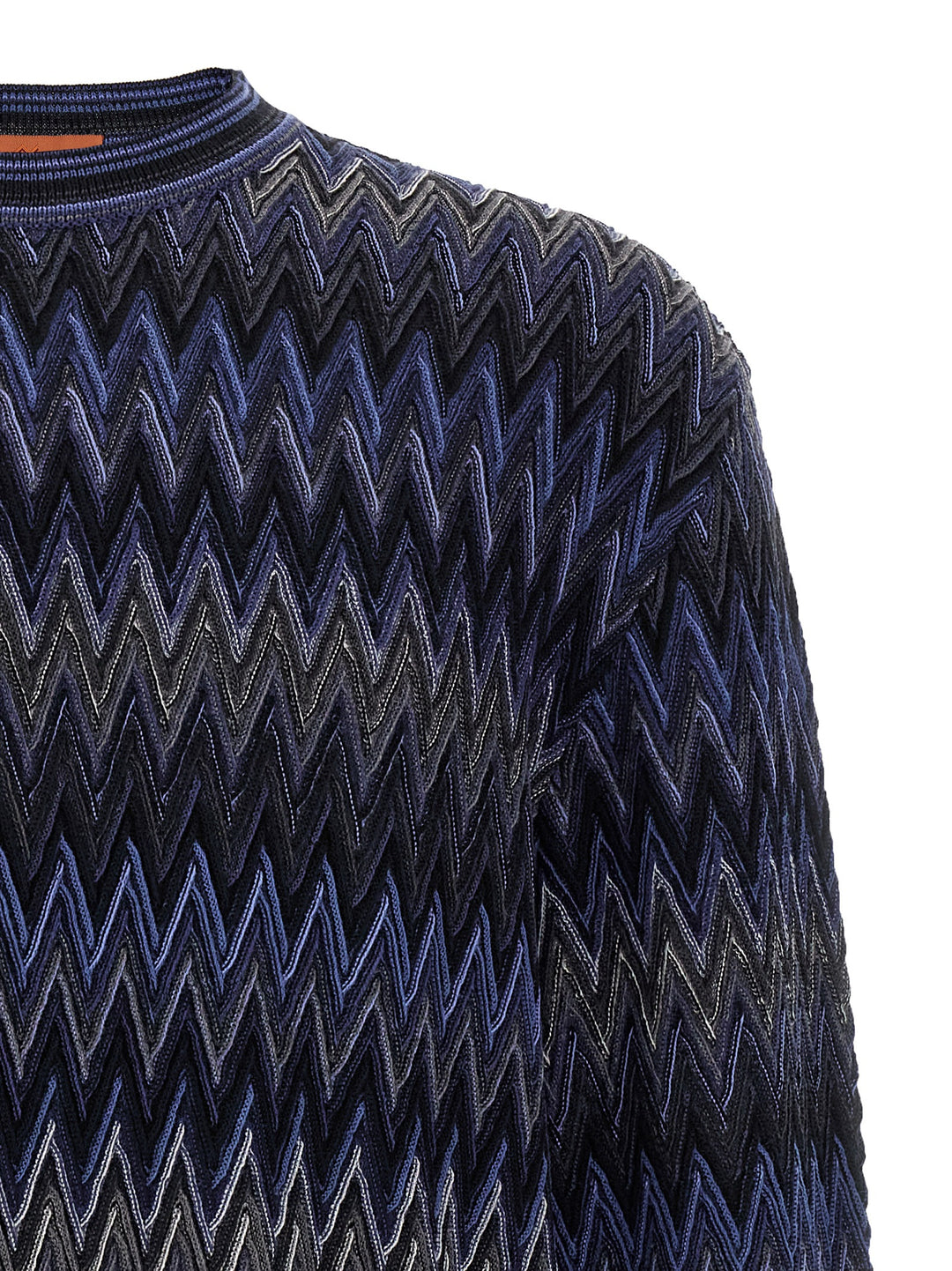 Missoni Zigzag Pattern Sweater Maglioni - Blu | cff049ec03bd897108f6f2309c9f4168678f0e5b