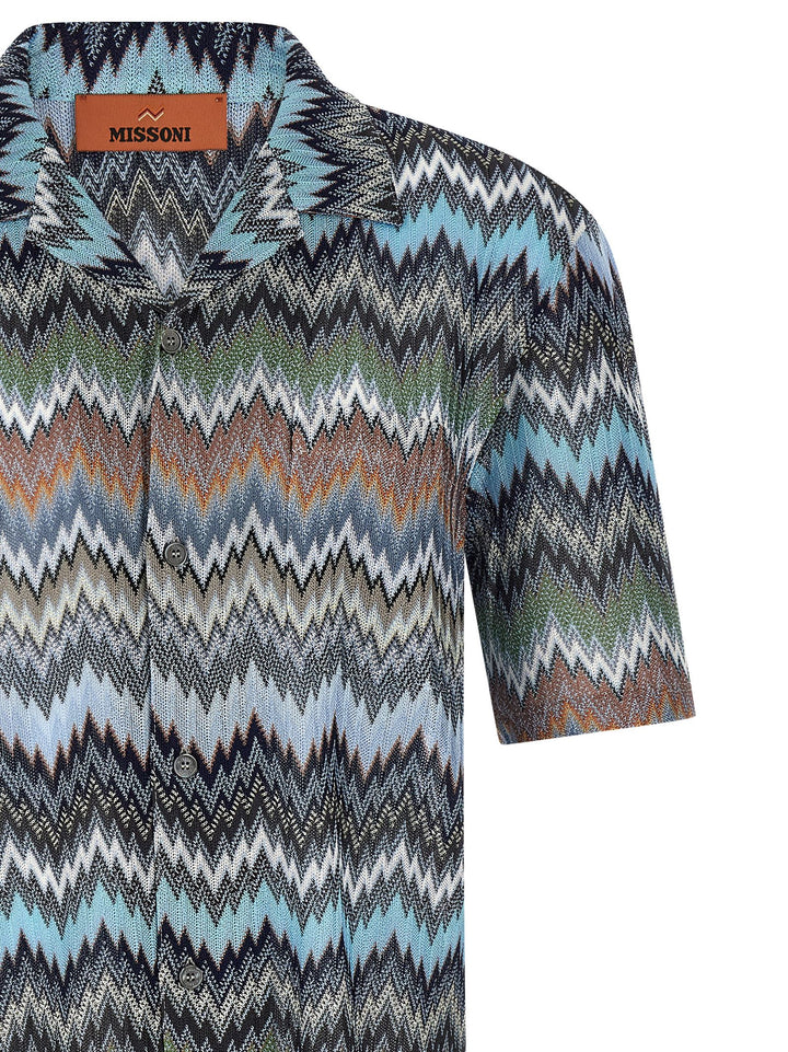Missoni Chevron Snake Shirt Camicie - Multicolor | 4a0b26f8712bd4c5fb901e8d67fe127d212e9a35