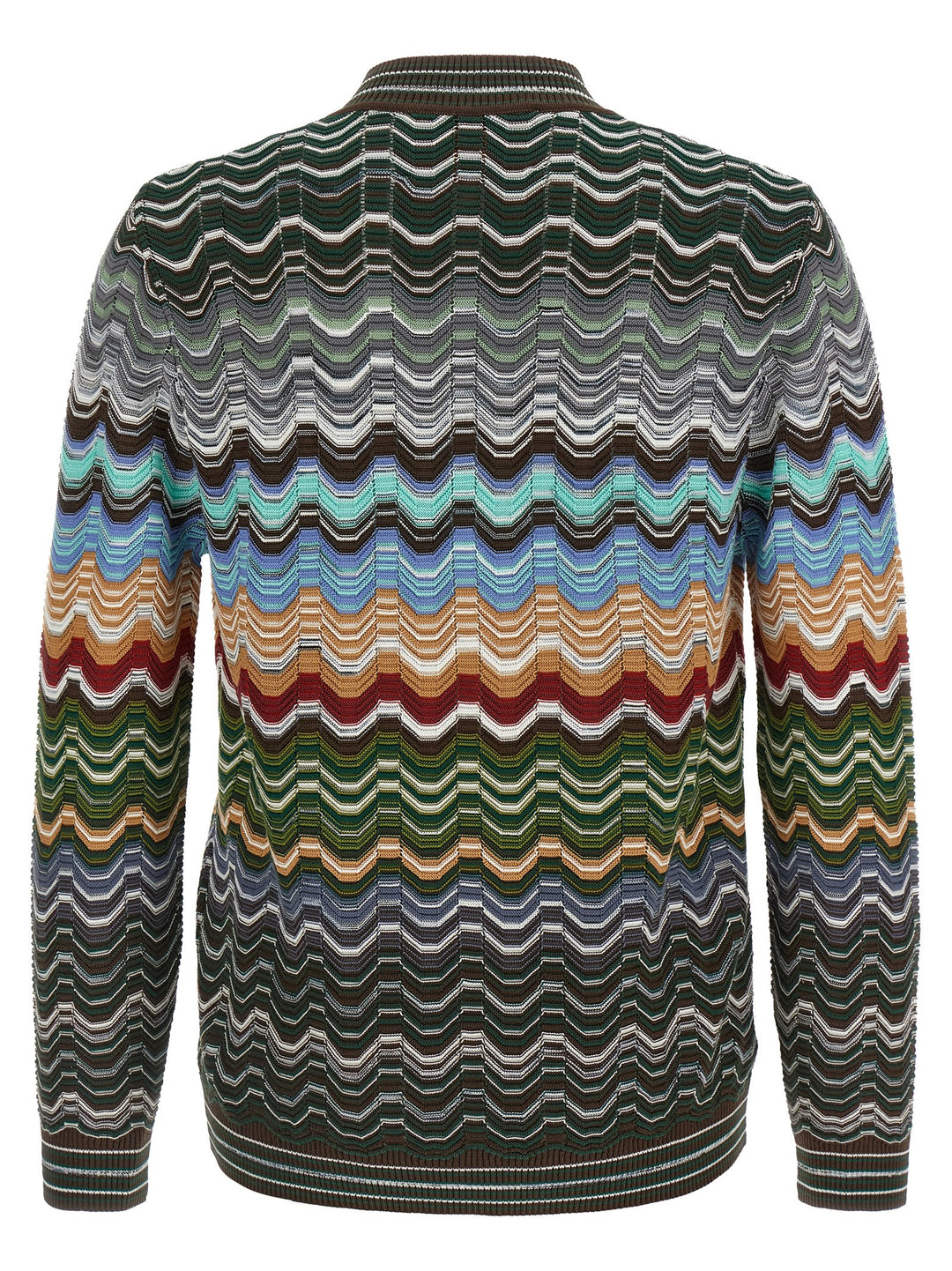 Missoni Greek Pattern Cardigan Maglioni - Multicolor | 71f0d31790d06b91c4192c44cfa877faa4cdd49f