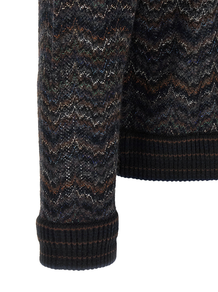 Missoni Knitted Polo Shirt Maglioni - Multicolor | 25af668d051d37b269947a37b9a1e7ae13c232bf