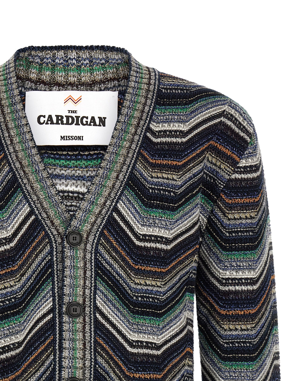 Missoni Zigzag Cardigan Maglioni - Multicolor | a2e6693221264d4fd0133929fab41fff3aa499e6