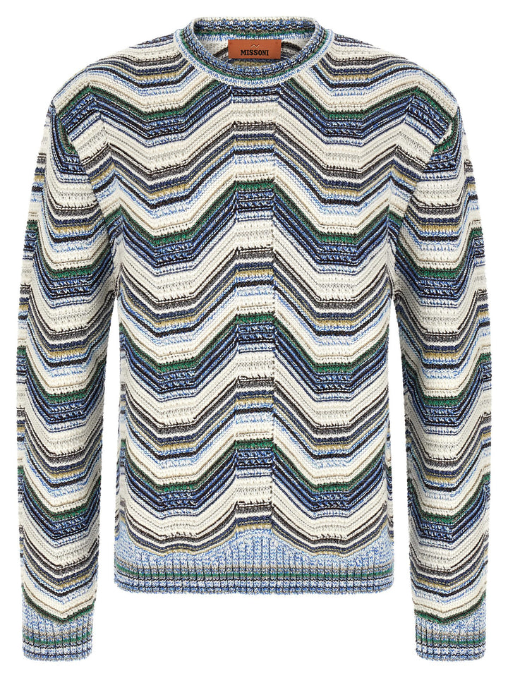 Missoni Geometric Zig Zag Sweater Maglioni - Multicolor | bf564ef019ced3082c65d01d19ccf0e7e0bb7bd9