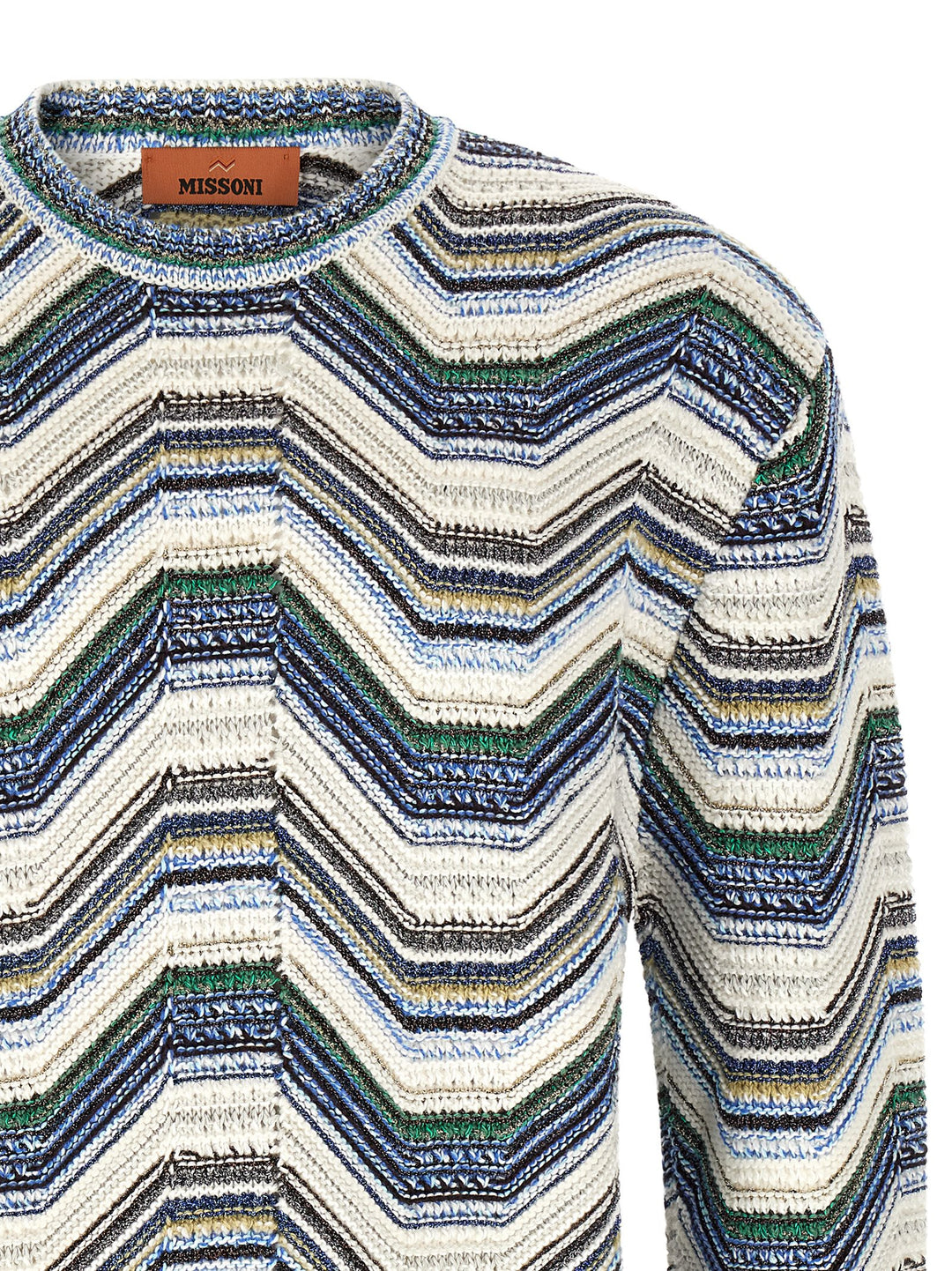 Missoni Geometric Zig Zag Sweater Maglioni - Multicolor | 27ed98df8f08268165bf9aee56144df9e992acf2