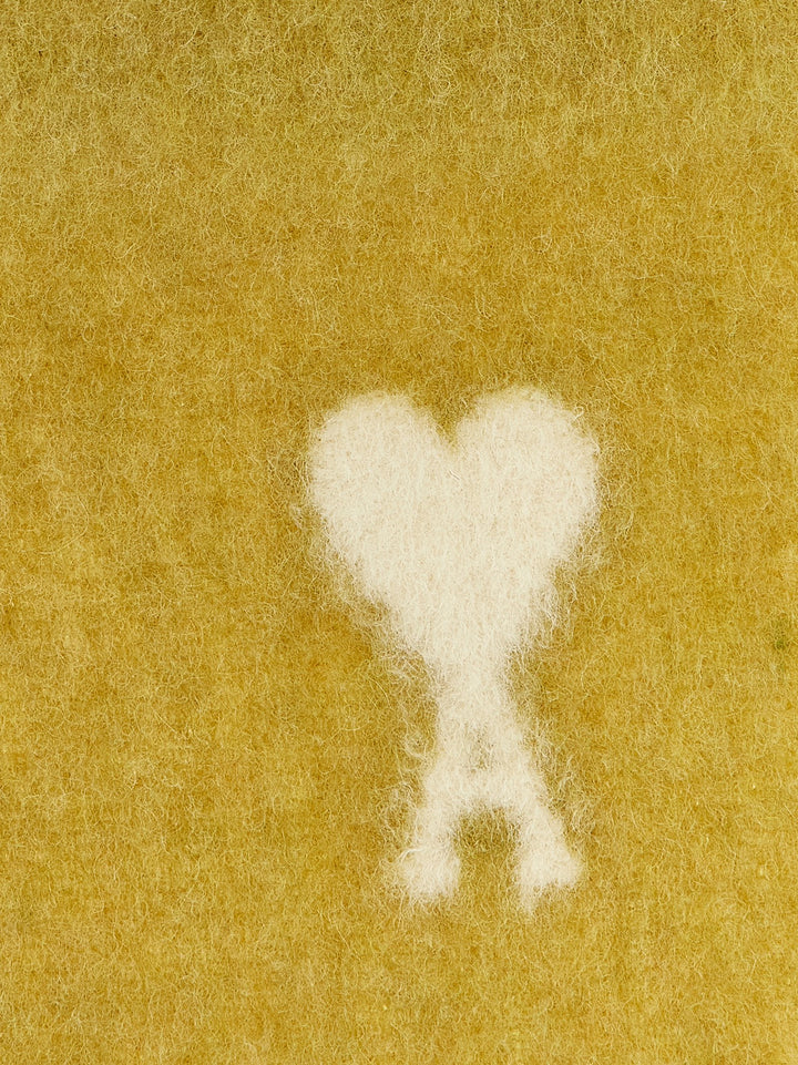 Ami Paris Ami De Coeur Sciarpe - Giallo | f0439bac375bc626cd0c652200f2725e2b474f1a