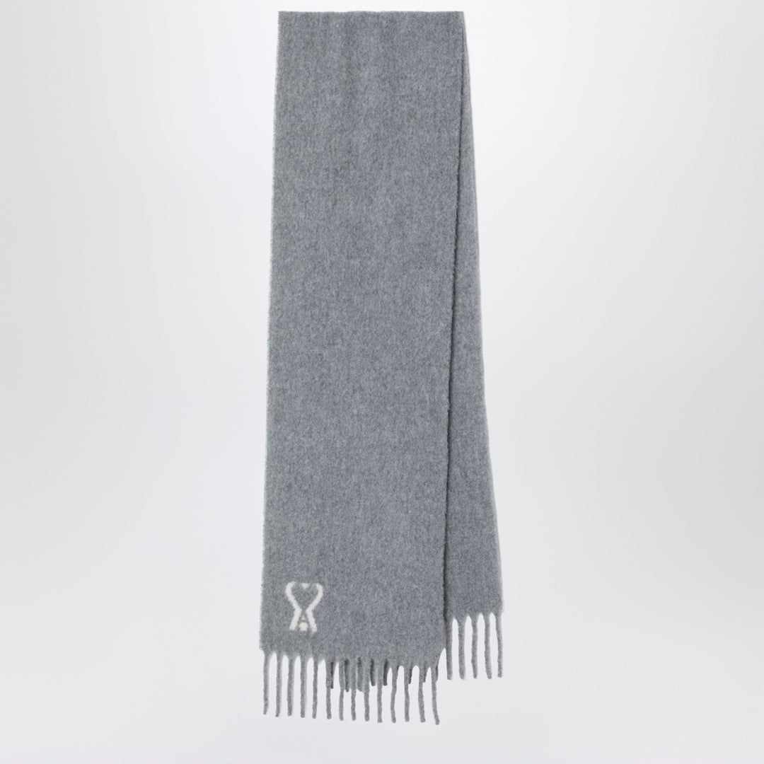 Ami Paris Scarves & Shawls - Grey | 4d5df177e085b9ffa2103b94751e3410cdb2c2ee
