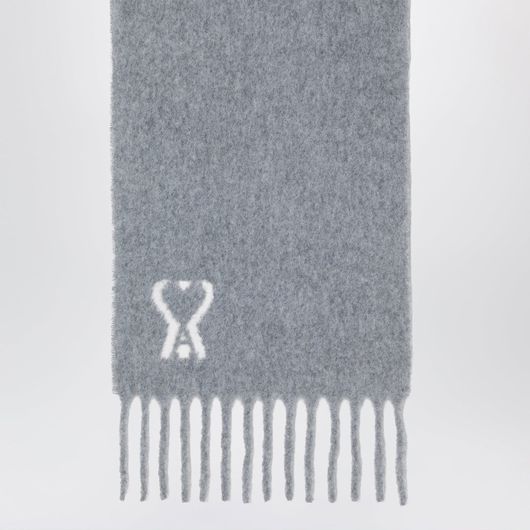 Ami Paris Scarves & Shawls - Grey | dc86f0db15a6d10d8eb100615472b4feeb837930