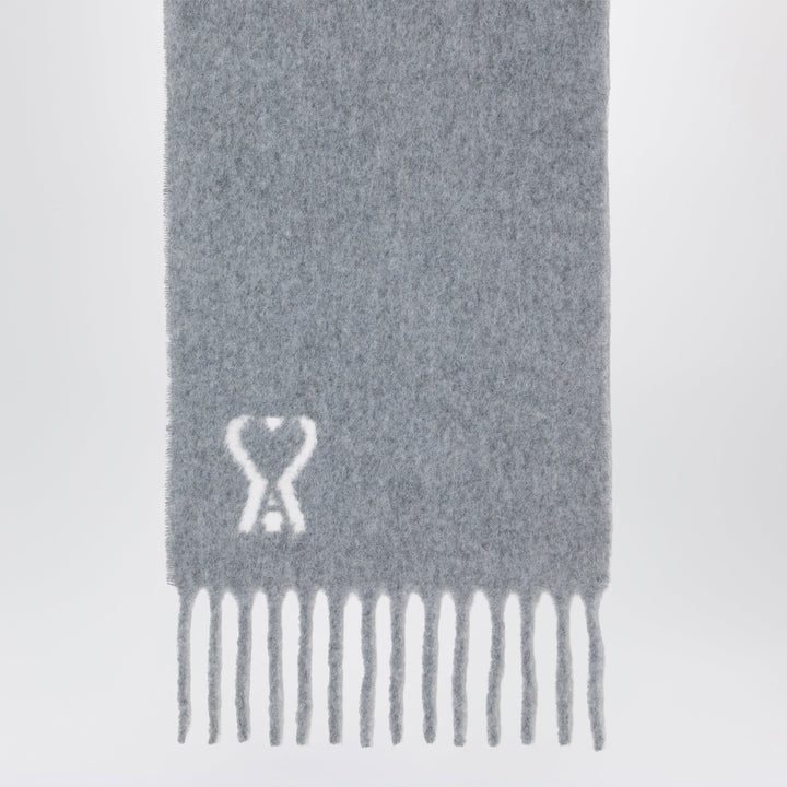 Ami Paris Scarves & Shawls - Grey | dc86f0db15a6d10d8eb100615472b4feeb837930