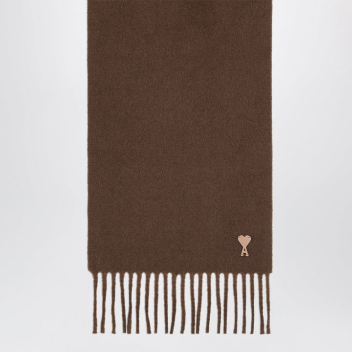 Ami Paris Scarves & Shawls - Marrone | 665dac4e0d9f8eb17ac6234d6cebc9b5bb7b920b