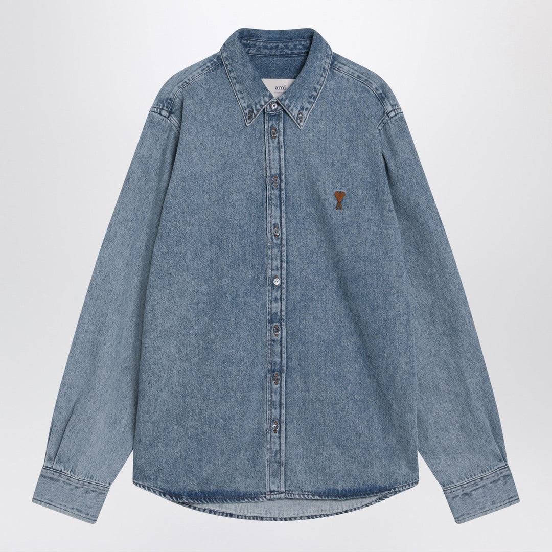 Ami Paris Shirts & Tops - Blu | 7db07ff963e822b8d98c4e4a0b4f61c83efbd0f2