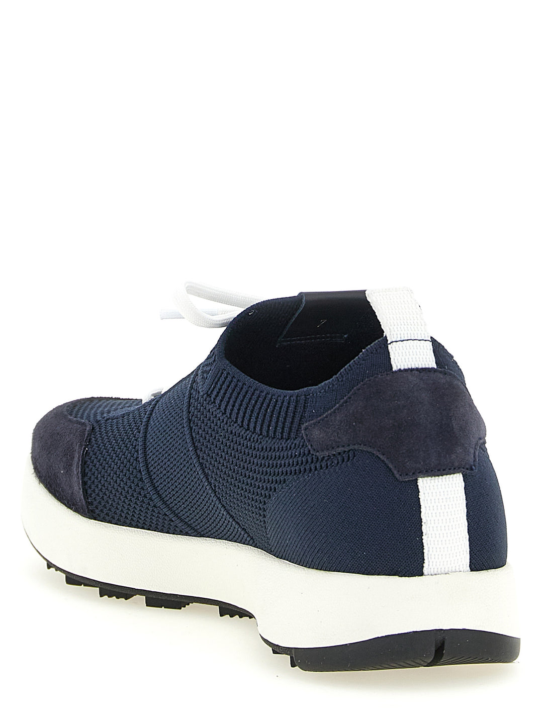 Kiton Technical Cotton Sneakers - Blu | 13300343bd72456d622a6eef7baa71ff085b8535