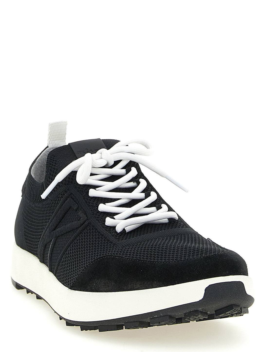 Kiton Technical Cotton Sneakers - Nero | 2254327c2233e6bece275eda8cc3da1ae1715b6a
