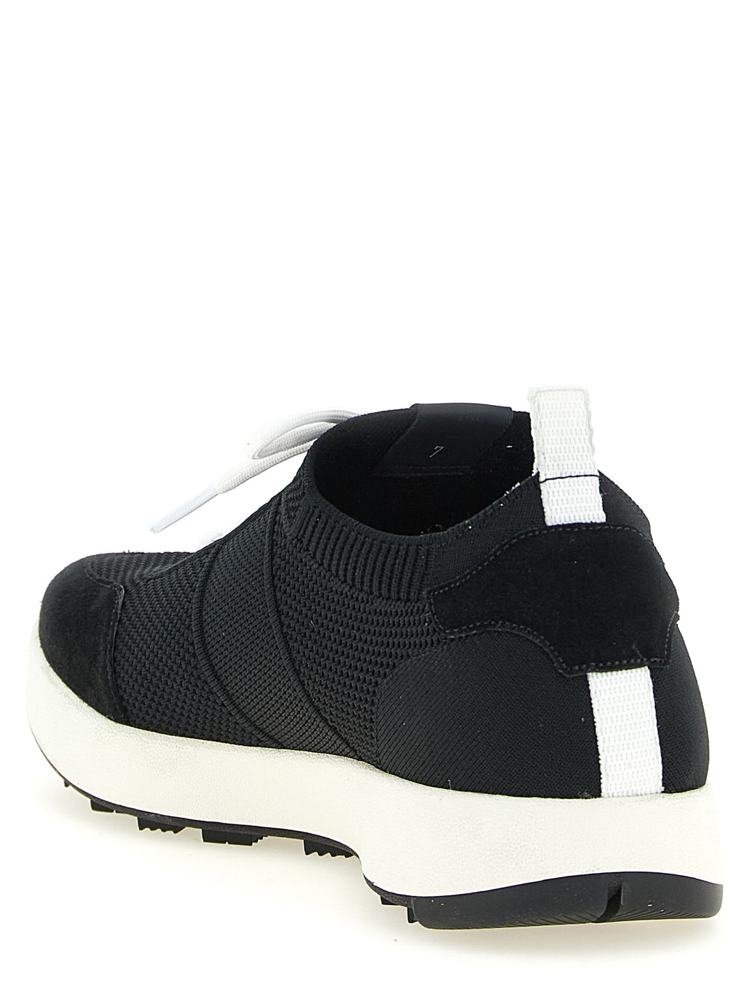 Kiton Technical Cotton Sneakers - Nero | 8083f9d023c16585d44ee7a31b072735f9241326