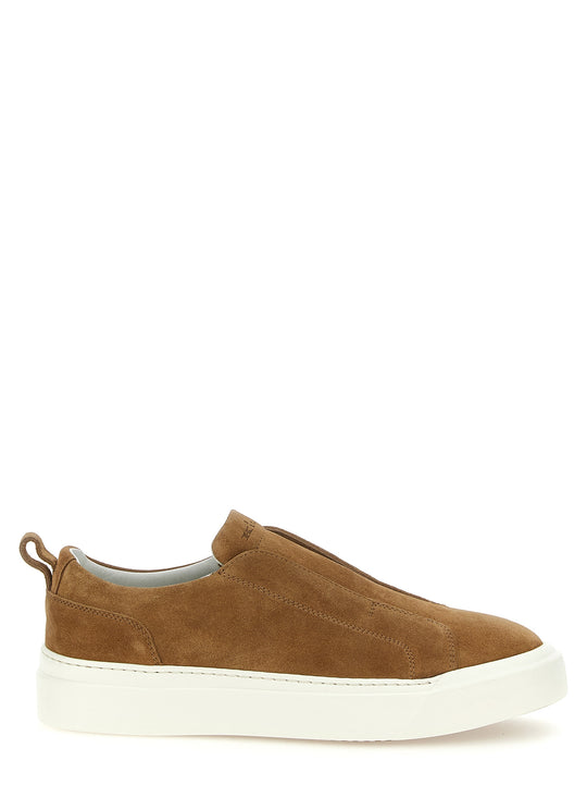 Suede Sneakers Marrone