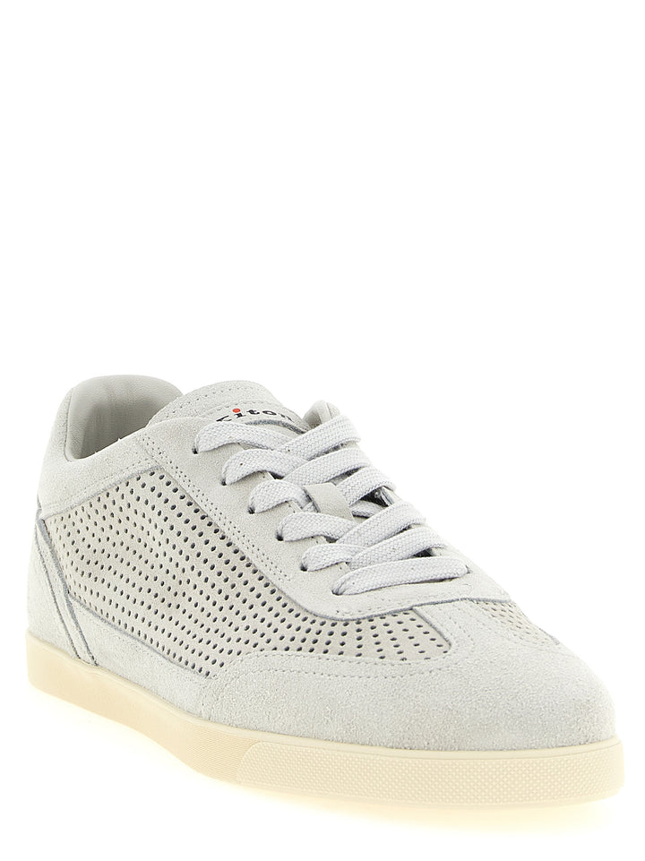 Kiton Suede Sneakers - Grigio | 69811420348781a15abfeca1a613c257bb83627c