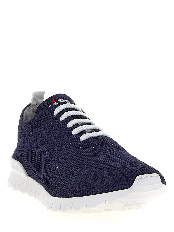Kiton Technical Sneakers - Blu | 28288ef658fb80aad1ca3642d83175bc0b1dc4d6